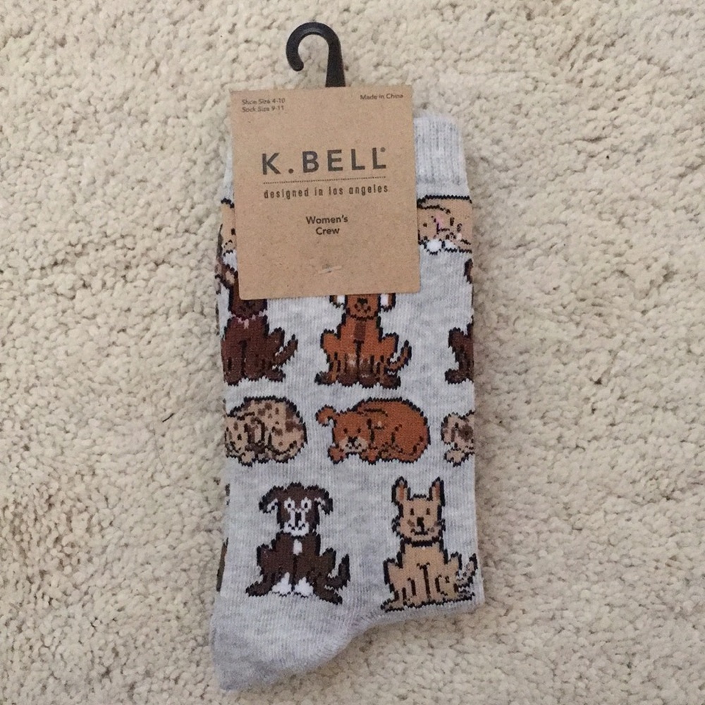 Brand new K. Bell women’s crew socks